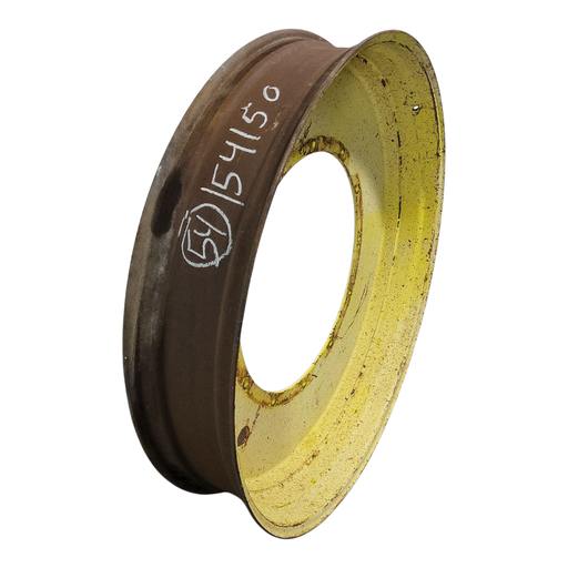 [NTS-154150] 10"W x 54"D, John Deere Yellow 12-Hole Stub Disc , -3.25" Offset