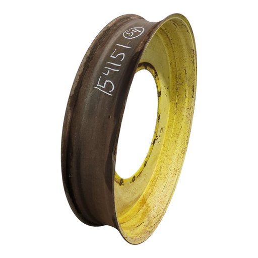 [NTS-154151] 10"W x 54"D, John Deere Yellow 12-Hole Stub Disc , -3.25" Offset