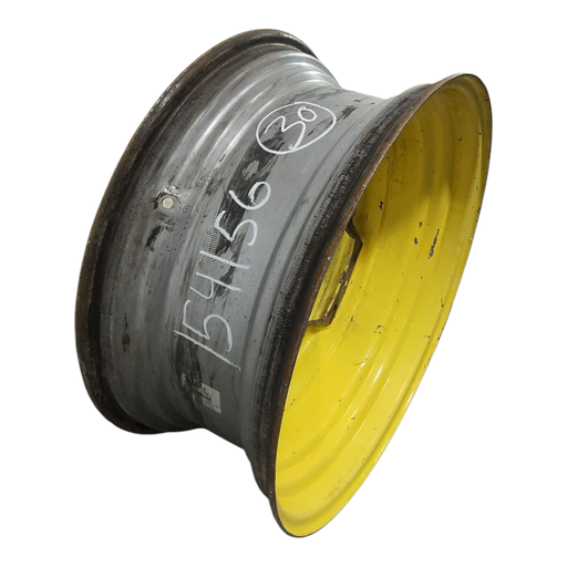 [NTS-154156] 13"W x 30"D, John Deere Yellow 12-Hole Waffle Wheel (Groups of 3 bolts) , 2.88" Offset