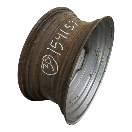 [NTS-154159] 13"W x 30"D, Case IH Silver Mist 12-Hole Waffle Wheel (Groups of 3 bolts) , 2.88" Offset