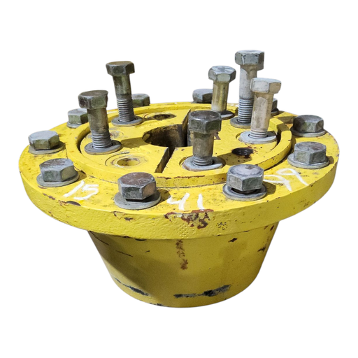 [NTS-154199] 10-Hole Wedg-Lok Style, 3.62" (92.08mm) axle, John Deere Yellow