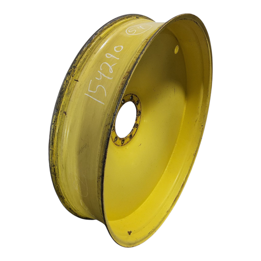 [NTS-154290] 12"W x 54"D, John Deere Yellow 10-Hole Spun Disc , -8.75" Offset