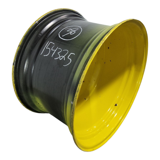 [NTS-154325] 23"W x 38"D, John Deere Yellow 20-Hole Dolly Dual , -16.38" Offset