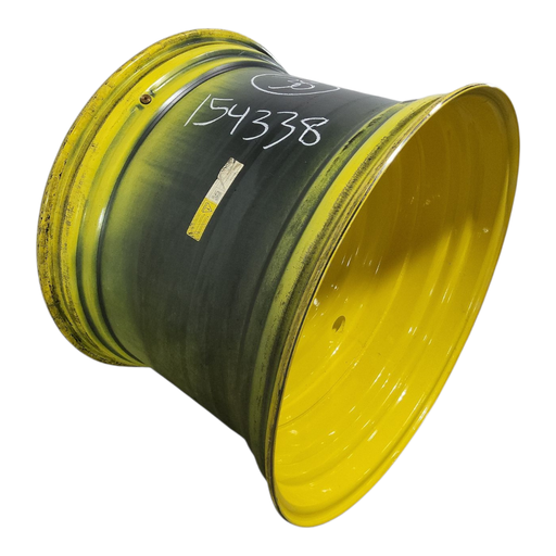 [NTS-154338] 27"W x 38"D, John Deere Yellow 20-Hole Formed Plate , 1" Offset