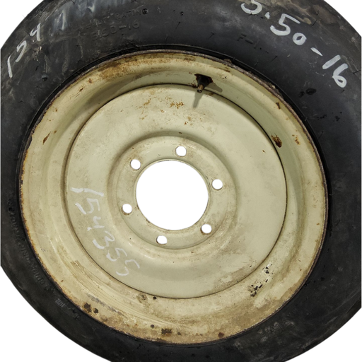 [NTS-154355] 6"W x 16"D, John Deere Yellow 6-Hole Implement , 1.62" Offset