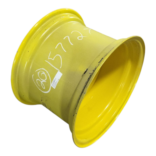 [NTS-157727] 14"W x 20"D, John Deere Yellow 8-Hole Formed Plate , 0.56" Offset