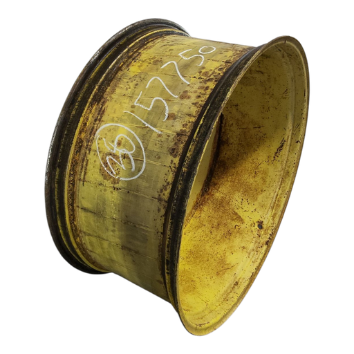 [NTS-157750] 18"W x 38"D, John Deere Yellow 10-Hole Formed Plate , -6" Offset