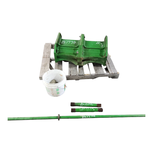 [NTS-157938] 15.75"L Combine Frame Extension for S770 Combine, John Deere Green