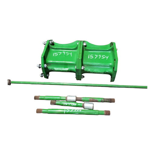 [NTS-157954] 15.75"L Combine Frame Extension for John Deere Combine "S" Series ("D"22/22 spline drive shafts), John Deere Green