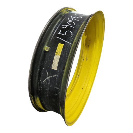 [NTS-159098] 10"W x 38"D, John Deere Yellow 12-Hole Stub Disc , 1.88" Offset