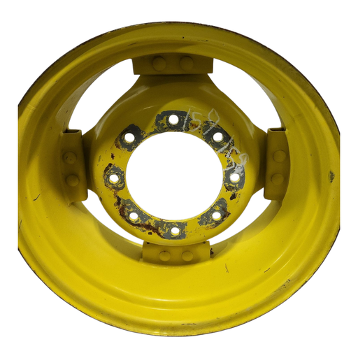 [NTS-159159] 8-Hole Clamp/Loop Style (groups of 2 bolts) Center for 24" Rim, John Deere Yellow 8-Hole Clamp/Loop Style (groups of 2 bolts) Center for 24" Rim, John Deere Yellow 8 hole JDY