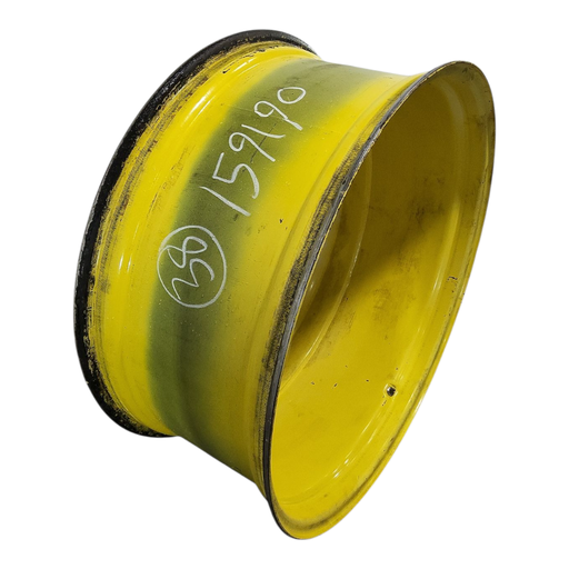 [NTS-159190] 16"W x 38"D, John Deere Yellow 10-Hole Dolly Dual-Inside , -15" Offset