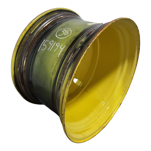 [NTS-159194] 23"W x 38"D, John Deere Yellow 20-Hole Dolly Dual , -16.38" Offset