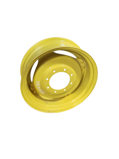 [NTS-159201] 10"W x 28"D, John Deere Yellow 8-Hole Stub Disc (groups of 2 bolts) , 1.94" Offset