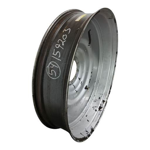 [NTS-159203] 12"W x 54"D, Case IH Silver Mist 10-Hole Formed Plate , -9.25" Offset