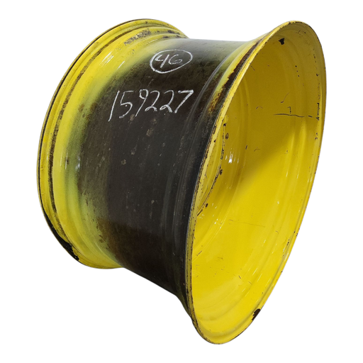 [NTS-159227] 25"W x 46"D, John Deere Yellow 12-Hole Stub Disc , -5.12" Offset