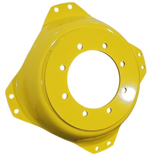 [NTS-159228] 8-Hole Stub Disc (groups of 2 bolts) Center for 28" Rim, John Deere Yellow