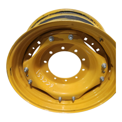 [NTS-159229] 10-Hole Waffle Disc (Groups of 2 Bolts) Center for 28"-30" Rim, Cat Yellow 10-Hole Waffle Disc (Groups of 2 Bolts) Center for 28"-30" Rim, Cat Yellow waffle Groups of 2CY