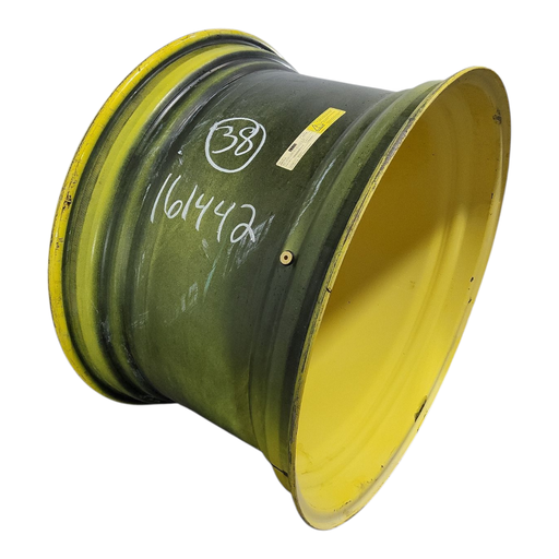 [NTS-161442] 23"W x 38"D, John Deere Yellow 20-Hole Dolly Dual , -16.38" Offset