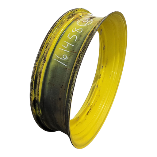 [NTS-161458] 10"W x 38"D, John Deere Yellow 12-Hole Stub Disc , 1.88" Offset