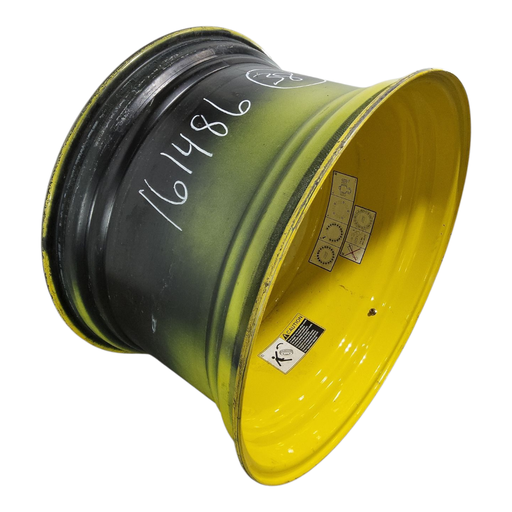 [NTS-161486] 23"W x 38"D, John Deere Yellow 20-Hole Dolly Dual , -16.38" Offset