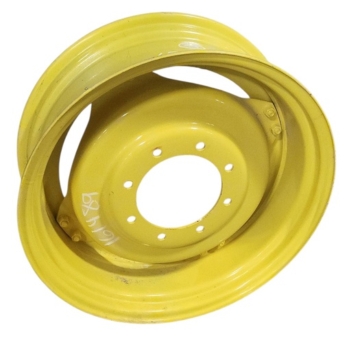 [NTS-161489] 8-Hole Stub Disc (groups of 2 bolts) Center for 28"-30" Rim, John Deere Yellow