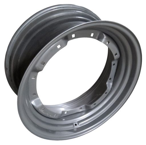 [NTS-161520] 13"W x 30"D, Case IH Silver Mist 8-Hole Waffle Wheel (Groups of 2 Bolts) , 6.88" Offset