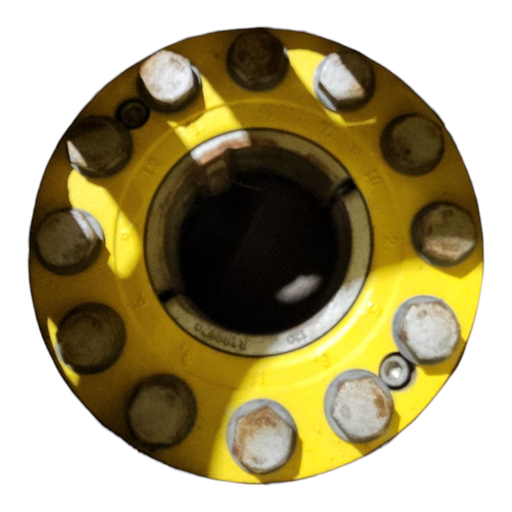 [NTS-161560] 10-Hole Wedg-Lok OE Style, 4.72" (120.02mm) axle, John Deere Yellow