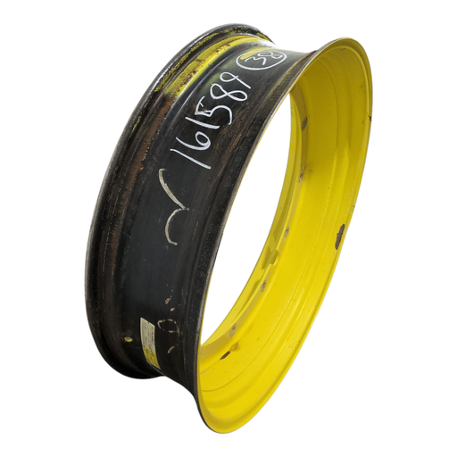 [NTS-161589] 10"W x 38"D, John Deere Yellow 12-Hole Stub Disc , 1.88" Offset