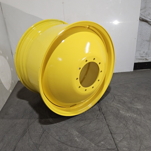[NTS-161602] 23"W x 38"D, John Deere Yellow 10-Hole Dolly Dual-Inside , -16" Offset