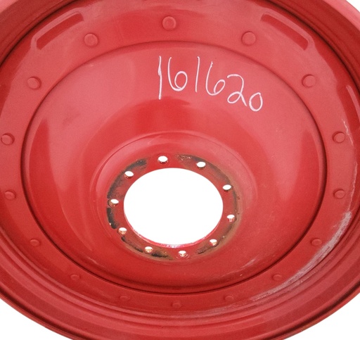 [NTS-161620] 10-Hole Stub Disc Center for 46"-54" Rim, Fendt/Agco Red