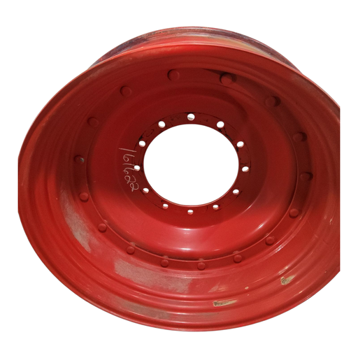 [NTS-161622] 12-Hole Stub Disc Center for 38"-54" Rim, Fendt/Agco Red