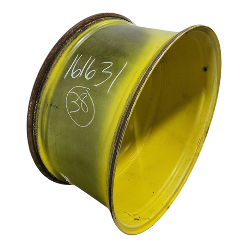 [NTS-161631] 18"W x 38"D, John Deere Yellow 10-Hole Dolly Dual , -15.38" Offset