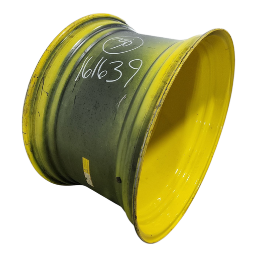 [NTS-161639] 23"W x 38"D, John Deere Yellow 20-Hole Dolly Dual , -16.38" Offset