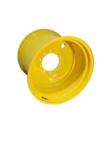 [NTS-161672] 27"W x 32"D, John Deere Yellow 10-Hole Formed Plate , 2.88" Offset