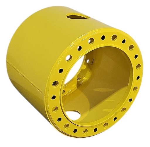 [NTS-161673] 12 to 12-Hole 16"L FWD Spacer, John Deere Yellow