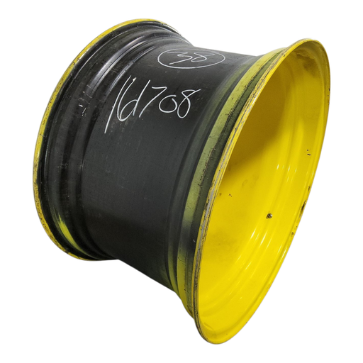 [NTS-161708] 23"W x 38"D, John Deere Yellow 20-Hole Dolly Dual , -16.38" Offset