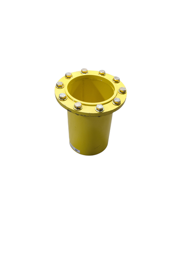 [111288Y] 8 to 10-Hole 17"L Hub Extension, John Deere Yellow