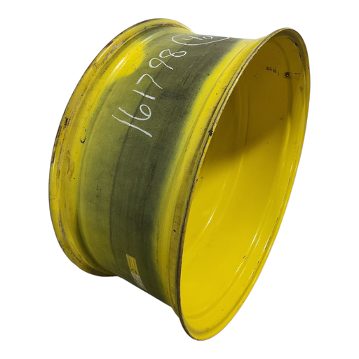 [NTS-161798] 18"W x 42"D, John Deere Yellow 10-Hole Formed Plate , -8.88" Offset