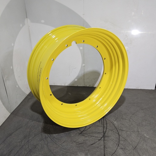 [NTS-161823] 16"W x 42"D, John Deere Yellow 12-Hole Stub Disc , 0.69" Offset