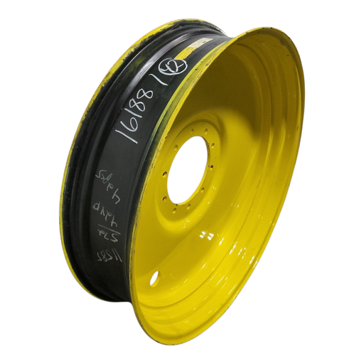 [NTS-161881] 10"W x 42"D, John Deere Yellow 10-Hole Formed Plate Sprayer , 2.88" Offset