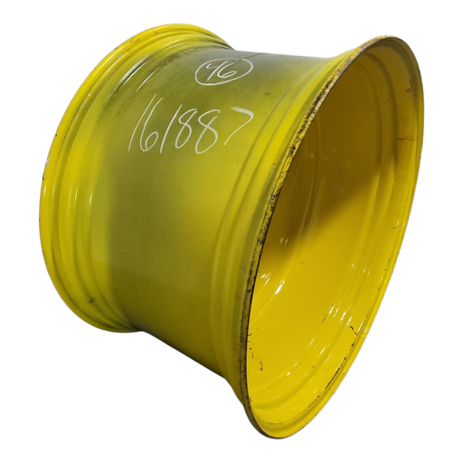 [NTS-161887] 28"W x 46"D, John Deere Yellow 12-Hole Formed Plate Sprayer , -7.5" Offset