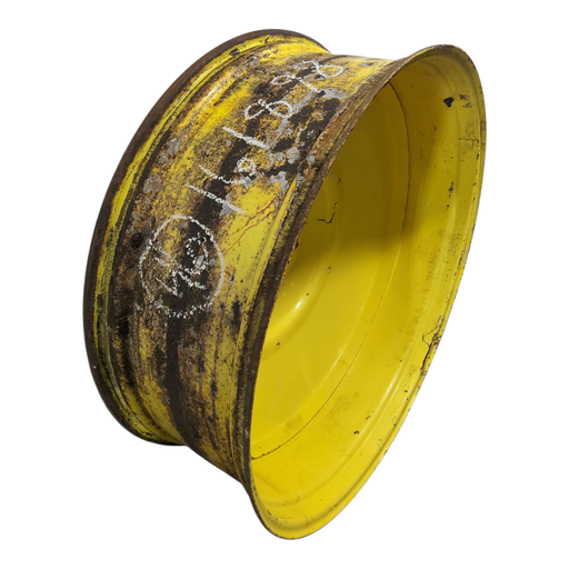 [NTS-161898] 16"W x 46"D, John Deere Yellow 10-Hole Formed Plate , -9.25" Offset