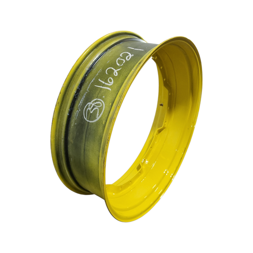 [NTS-162021] 12"W x 38"D, John Deere Yellow 12-Hole Waffle Wheel (Groups of 3 bolts)