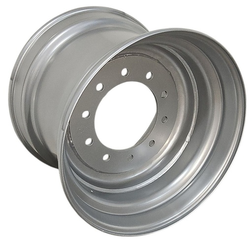 [NTS-162029] 16"W x 22.5"D, Case IH Silver Mist 10-Hole Formed Plate , 0.38" Offset