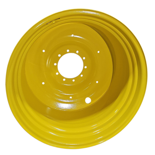 [NTS-162037] 23"W x 38"D, John Deere Yellow 10-Hole Spun Disc , -12.31" Offset