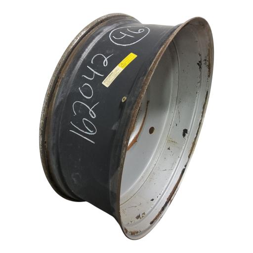 [NTS-162042] 16"W x 46"D, Case IH Silver Mist 10-Hole Formed Plate , -9.25" Offset