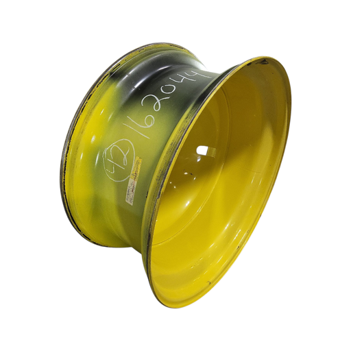 [NTS-162044] 18"W x 42"D, John Deere Yellow 10-Hole Dolly Dual-Outside , -13.38" Offset