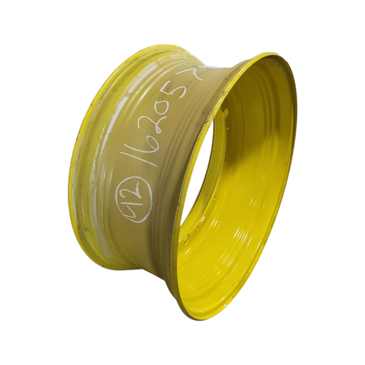 [NTS-162057] 18"W x 42"D, John Deere Yellow 12-Hole Stub Disc , -3.5" Offset