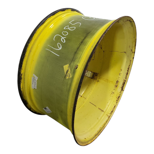 [NTS-162085] 18"W x 38"D, John Deere Yellow 10-Hole Dolly Dual-Outside , -13.12" Offset